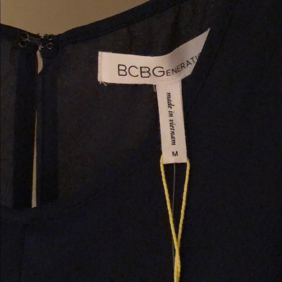 BCBGeneration dark navy top - Picture 5 of 8